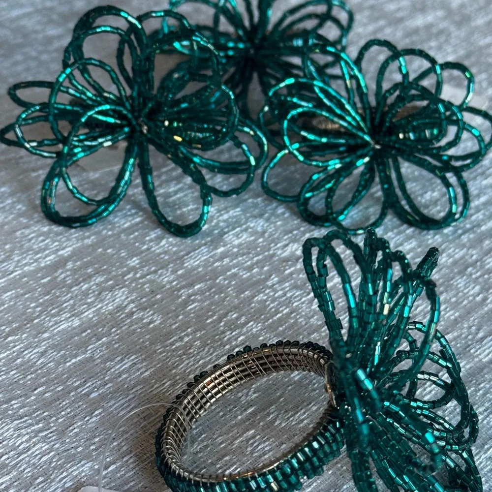 Crate&Barrel set beaded